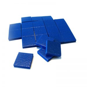 Separador Adhesivo plástico azul 18x18x4mm especial